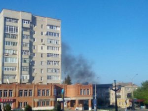 У Балаклії після вибухового четверга тиша на ранок було чутно поодинокі вибухи