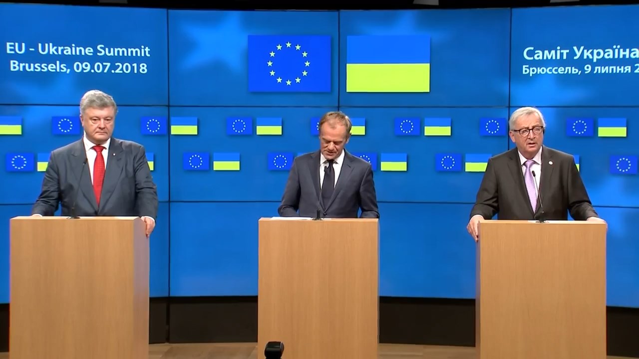 На Саміті Україна-ЄС підтримали політв'язнів, яких утримує Росія