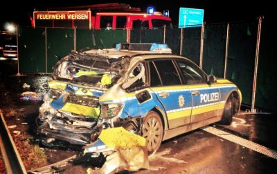 ДТП у Німеччині: українець протаранив поліцейське авто, є загиблі