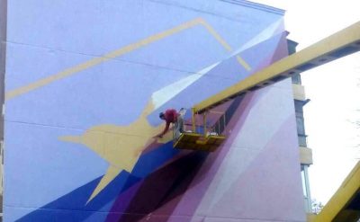 Kharkiv Mural Fеst, Аrsek erase, мурал "Равновесие", Муралфест, новости Харькова, Тарас Довголюк, Харьков, харьков новости