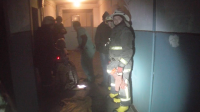врятували, дев'ятиповерхівка, ДСНС, надзвичайна ситуація, новини Харкова, пожежа, рятувальники, харків новини