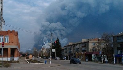 У Балаклії на арсеналі знову вибухи: танк зачепив снаряд і почалася детонація