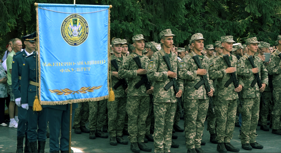 Першокурсники ХНУПС ім. І. Кожедуба присягнули на вірність Україні