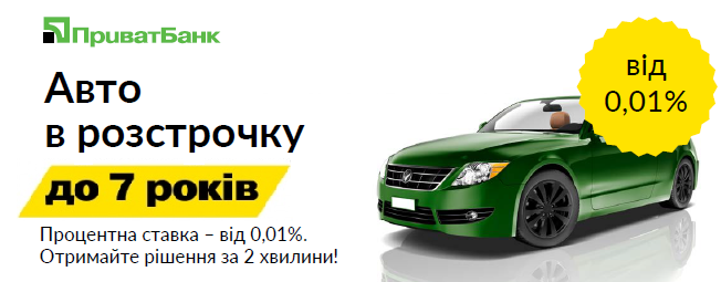Придбання через ПриватБанк нового автомобіля майже без переплат і з відтермінуванням платежів протягом 7 років дійсно перетворює авто із предмету розкоші у звичайний засіб пересування. Покупка авто в кредит стала ще доступнішою. Відтепер оформити автомобіль у розстрочку можливо з розтермінуванням виплат до 84 місяців. Основною перевагою співпраці з ПриватБанком є можливість придбати нові автомобілі на акційних умовах. Toyota, Nissan, Citroёn, Peugeot, Renault, Audi – всі ці новенькі авто тепер продаються під 0,01% річних. Число партнерів банку постійно розширюється, завдяки чому щомісяця збільшується модельний ряд автомобілів. “Для купівлі автомобіля досить обрати модель у дилера та внести аванс, - розповідає керівник бізнесу споживчого кредитування ГРУ ПриватБанку у Харківській області Андрій Павленко. - Рештою питань щодо оформлення автомобіля займається банк. Максимальна сума кредиту - 1 500 000 гривень на термін кредитування до 7 років. Мінімальний початковий внесок - 10 %”. “Авто в розстрочку” – це можливість користуватися автомобілем вже сьогодні, виплачуючи вартість автомобіля частинами (щомісячний платіж) протягом років. Угода оформляється у формі фінансового лізингу. У щомісячний платіж може бути включена і вартість щорічного страхування автомобіля. Відсоток переплати залежить від терміну кредиту та розміру початкового внеску. Важливо, що відсоткова ставка фіксована на весь період кредиту. "Ще одна з переваг ПриватБанку - швидкість прийняття рішення щодо надання кредиту, - продовжує Андрій Павленко. - Для цього знадобиться всього кілька хвилин. Звертатися можна в будь-яке з наших відділень. До того ж клієнт може самостійно подати заявку на сайті і дізнатися про всі можливості покупки авто. Для оформлення кредиту потрібен мінімальний пакет документів. За умовами договору, банк не має права в односторонньому порядку підвищувати процентну ставку з розстрочки, яку клієнт вже оформив". До слова, "ПриватБанк" кредитує легкові автомобілі, мікроавтобуси до 18 місць, авто вантажопідйомністю до 1,6 тонни, нові та вживані авто із пробігом. Машину можна купити в автосалоні, на авторинку, інтернет-майданчиках або навіть у сусіда. Причому угода не передбачає ніяких додаткових комісій - в тому числі і за дострокове погашення кредиту. Платежі по кредиту можна вносити будь-якими зручними способами: через термінал, Приват24, мобільний додаток Privat24 або через касу. У Харківській області лише за останні три місяці через ПриватБанк клієнти придбали 65 автомобілів. Причому 10 з них - новенькі сучасні авто з автосалонів.