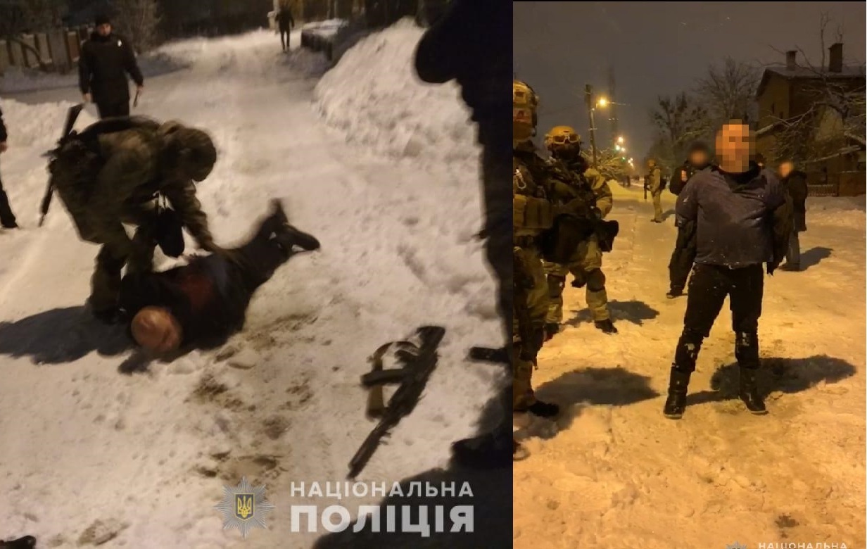 Khar'kov Vyshel vo dvor i nachal strelyat' iz avtomata Kalashnikova