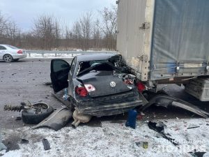 ДТП, Жмеринський район, Сьомаки, Mercedes, Volkswagen, аварія, постраждалий водій, кримінальне провадження, правила дорожнього руху, порушення безпеки дорожнього руху.